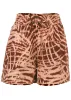 Linen Easy Shorts - Mystic Palm sold by VENUS