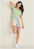 Linen Easy Shorts - Boardwalk Stripe sold by VENUS