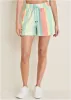 Linen Easy Shorts - Boardwalk Stripe sold by VENUS
