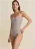 Shape Embrace Ruched Bodysuit - Warm Grey sold by VENUS