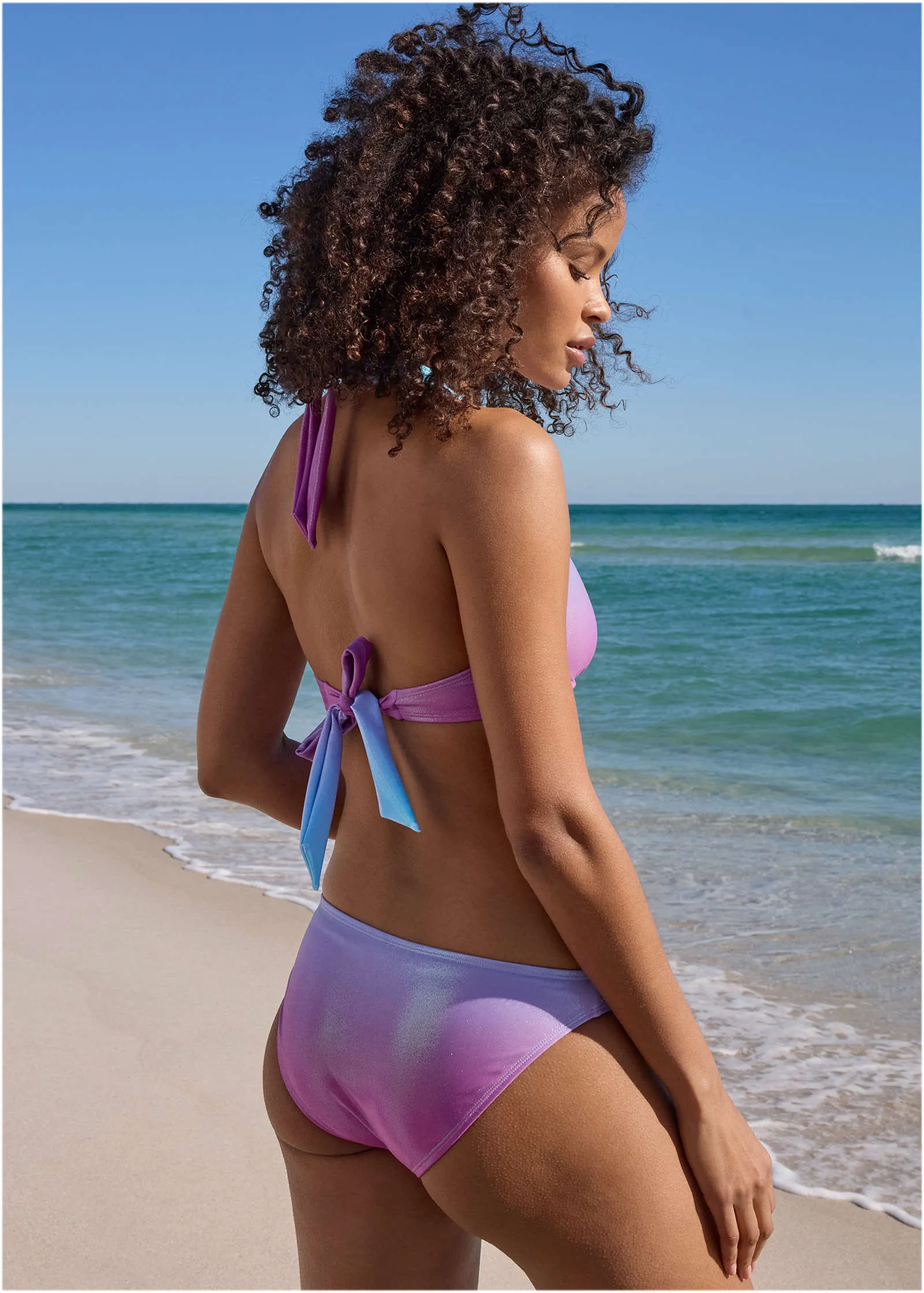 Ombre Shine Belize Top - Shimmering Ocean Ombre sold by VENUS product image thumbnail 2