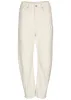 Barrel Leg Jean - Off White sold by VENUS