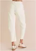 Barrel Leg Jean - Off White sold by VENUS