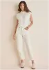 Barrel Leg Jean - Off White sold by VENUS