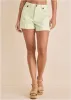 Chino 5 Inch Short - Cream sold by VENUS