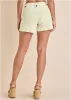 Chino 5 Inch Short - Cream sold by VENUS
