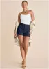 Chino 5 Inch Short - Navy sold by VENUS