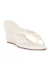 Flower Wedge Sandals - Cream sold by VENUS