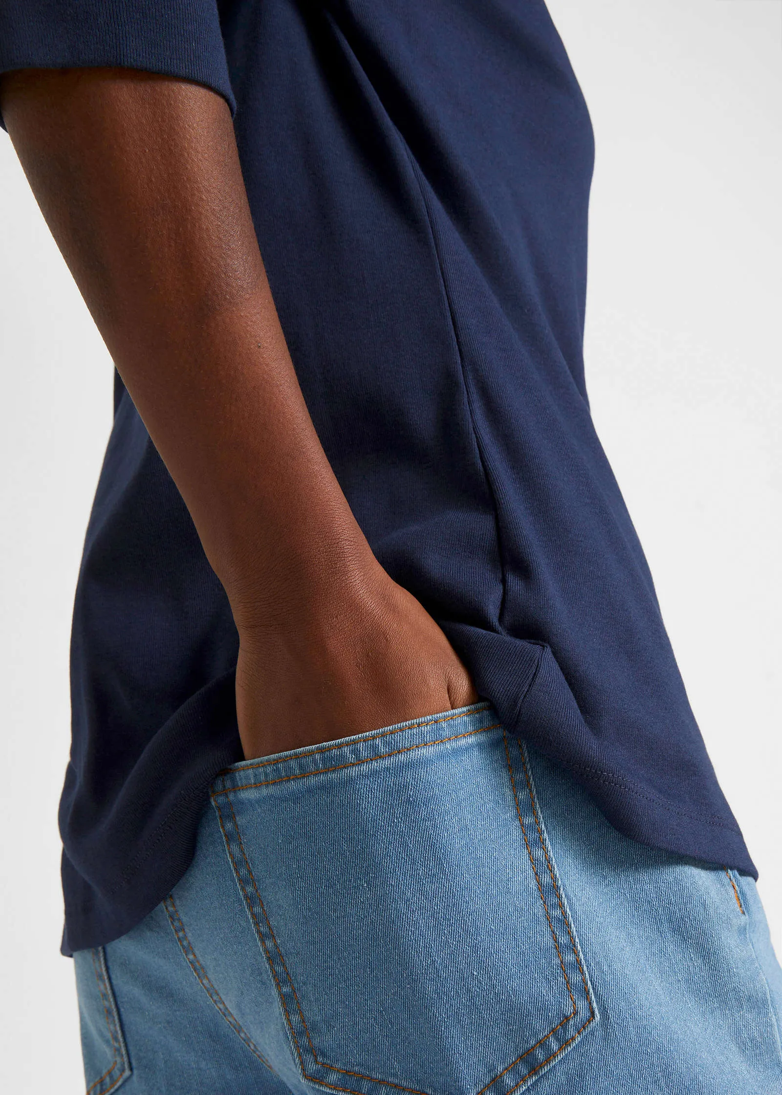 Boat Neck Top - Dark Blue sold by VENUS product image thumbnail 5