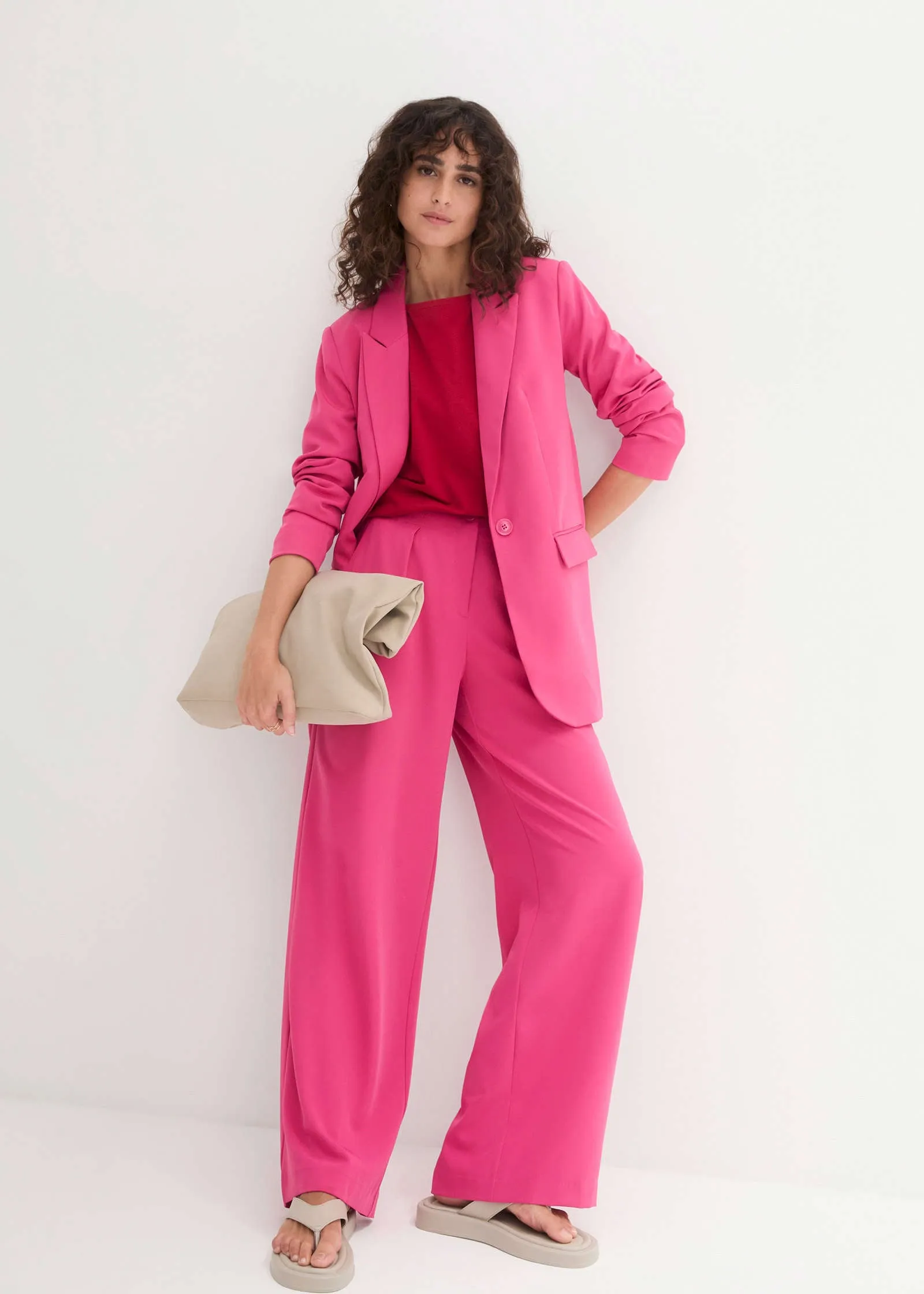 Boat Neck Short Sleeve Top - Red sold by VENUS product image thumbnail 2