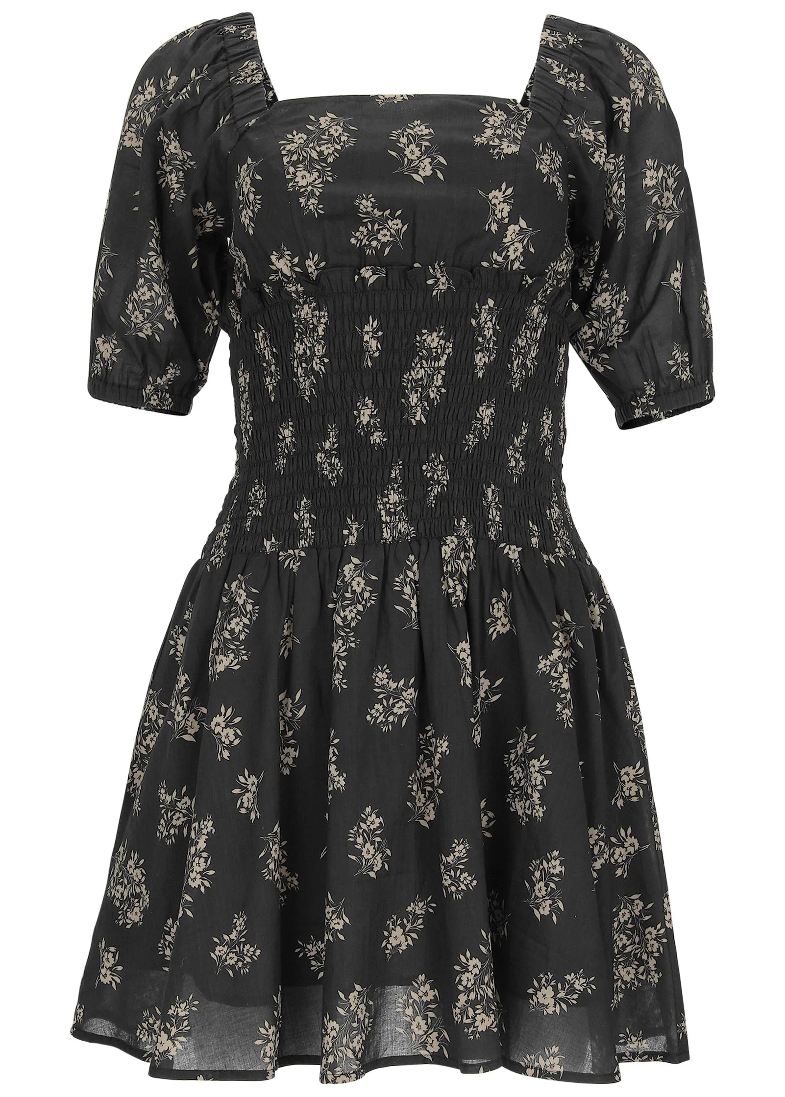 Cotton Voile Mini Dress - Tossed Wildflowers sold by VENUS product image thumbnail 5