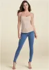 Basic Cami Two Pack - Navy Blue & Natural sold by VENUS