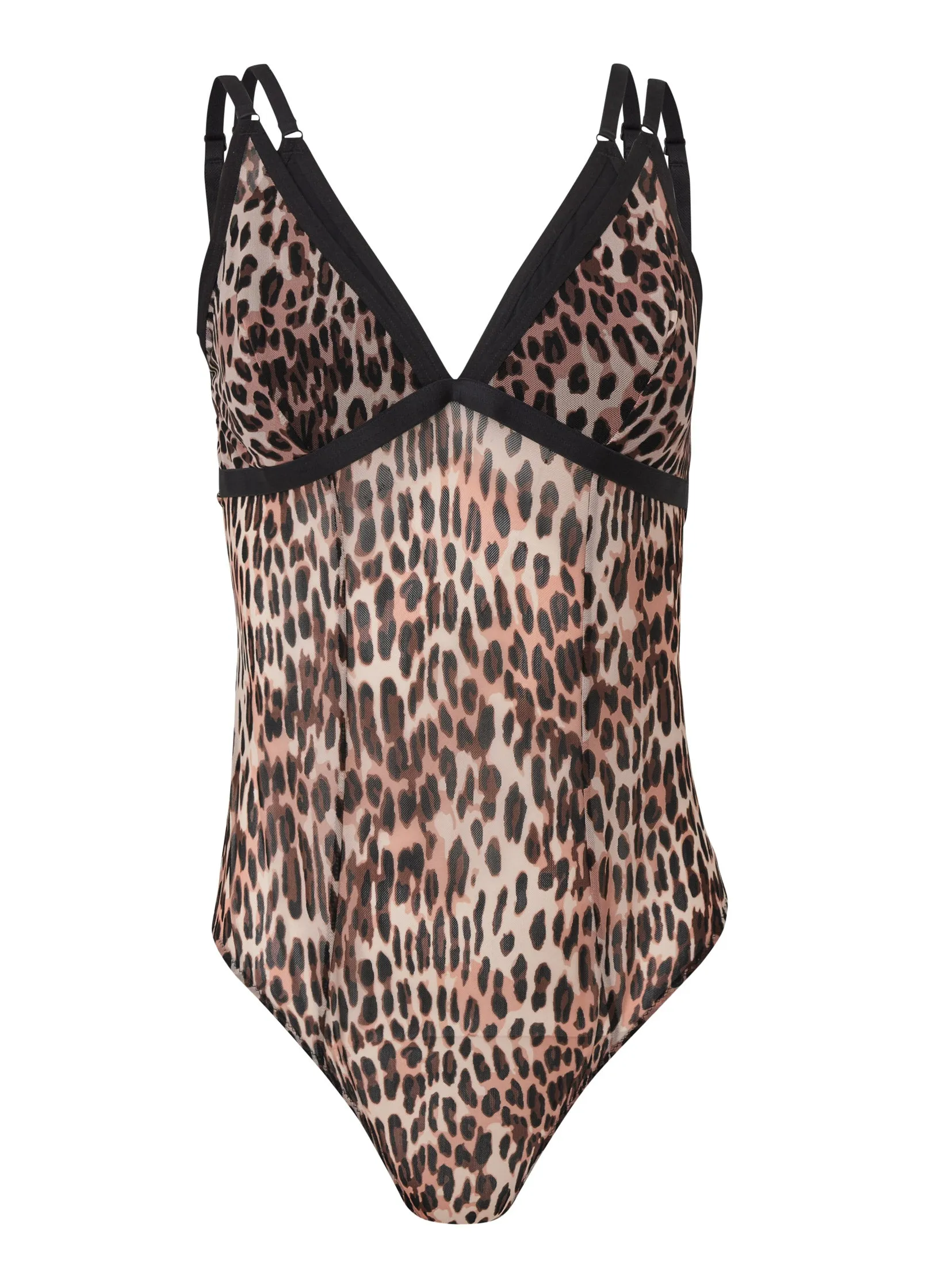 Double Strap Teddy - Flirty Cheetah sold by VENUS product image thumbnail 5