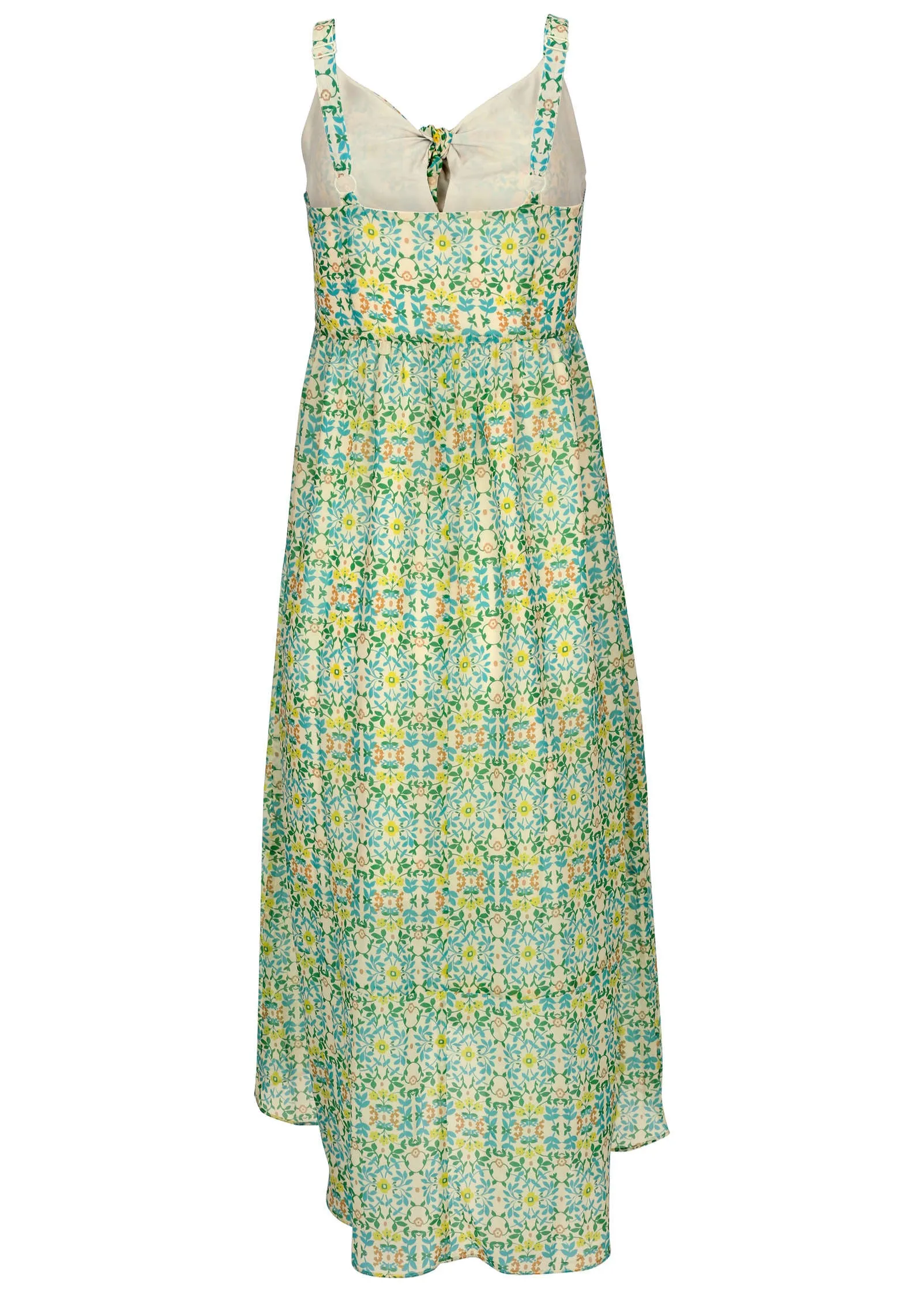 Bow Detail Maxi Dress - Balanced Floral Tile sold by VENUS product image thumbnail 3