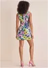 Floral Sequin Mini Dress - Monet's Garden sold by VENUS
