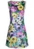 Floral Sequin Mini Dress - Monet's Garden sold by VENUS