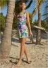 Floral Sequin Mini Dress - Monet's Garden sold by VENUS