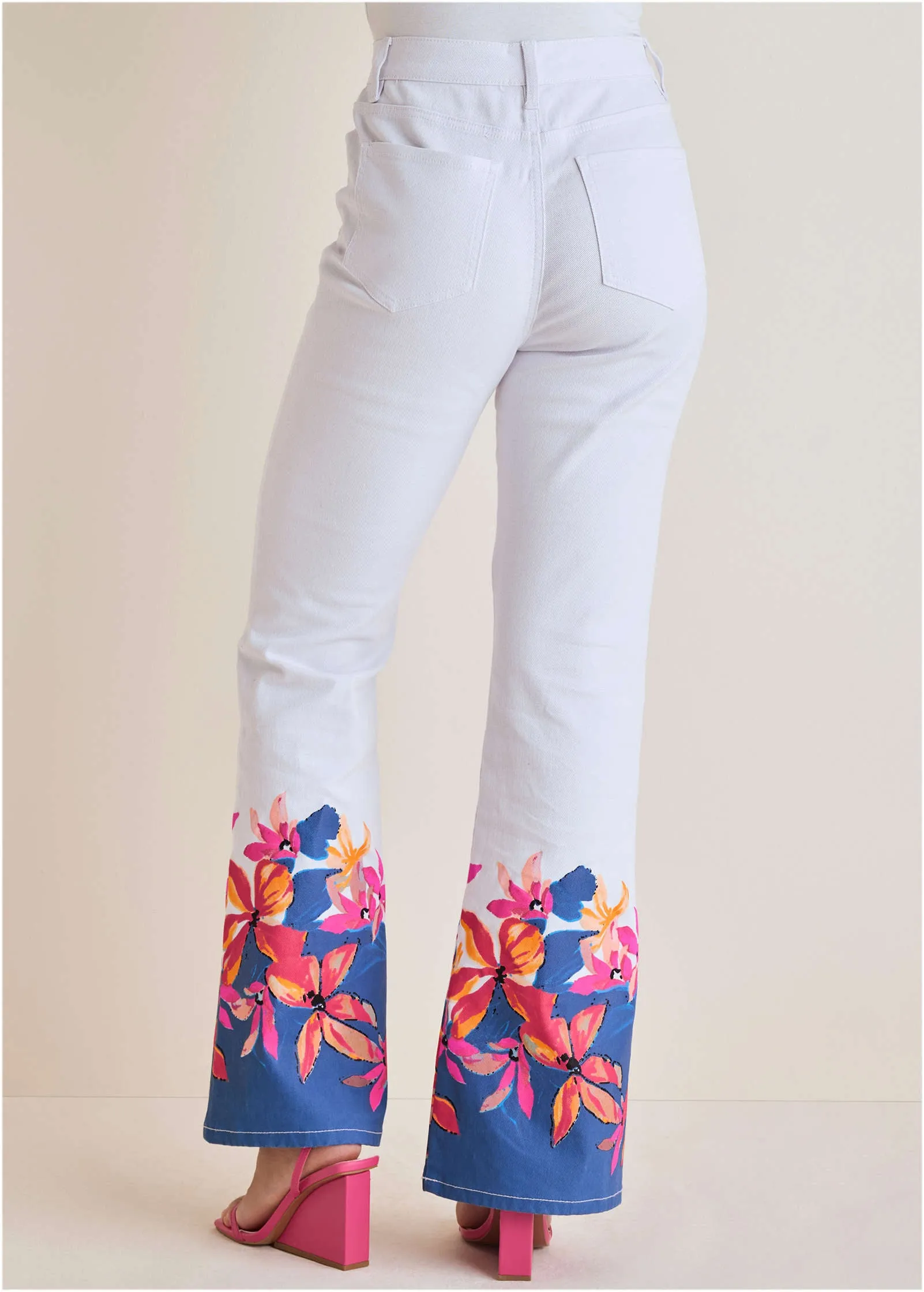 Flower Printed Modern Flare - Flower Wave sold by VENUS product image thumbnail 3