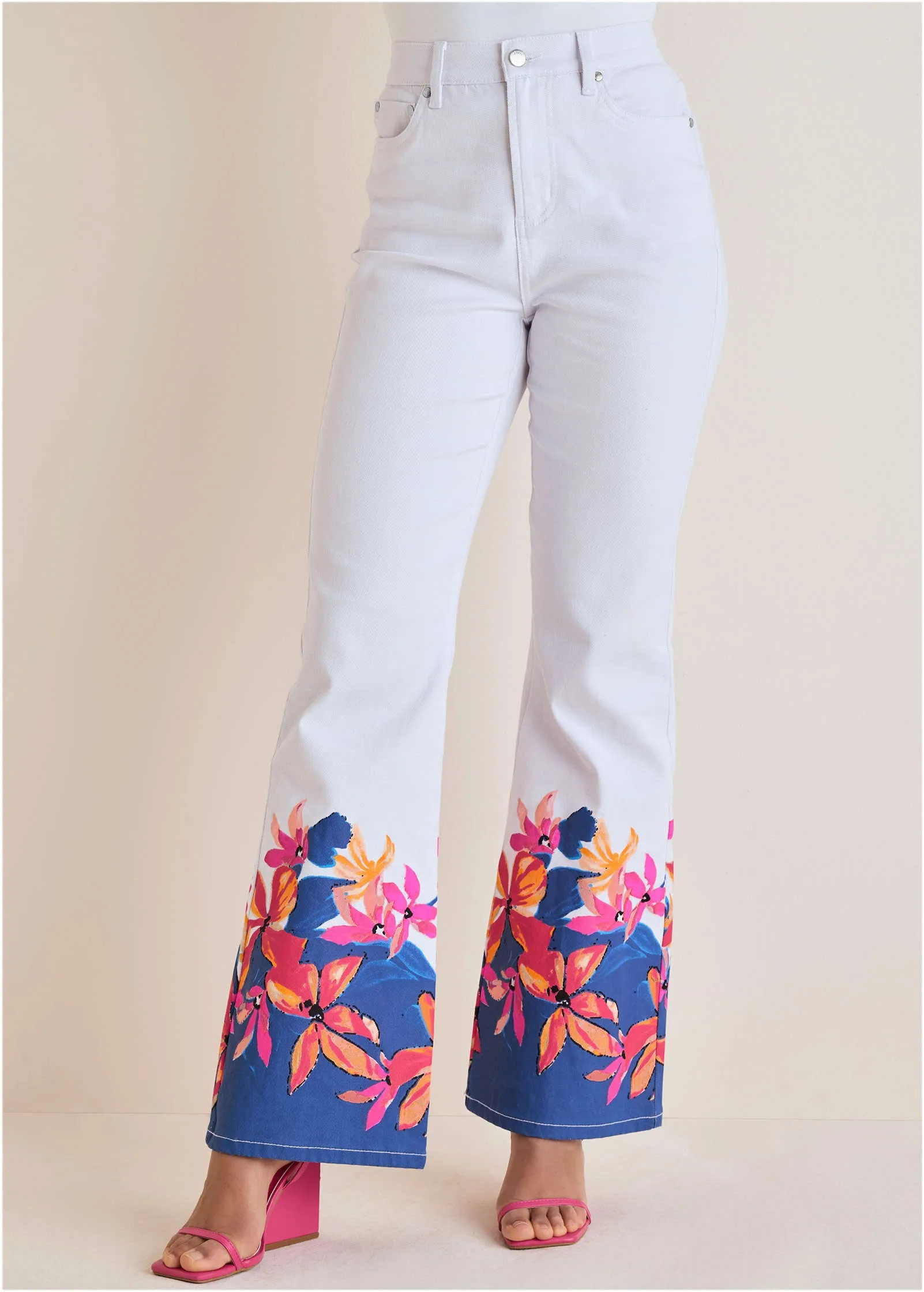 Flower Printed Modern Flare - Flower Wave sold by VENUS product image thumbnail 2