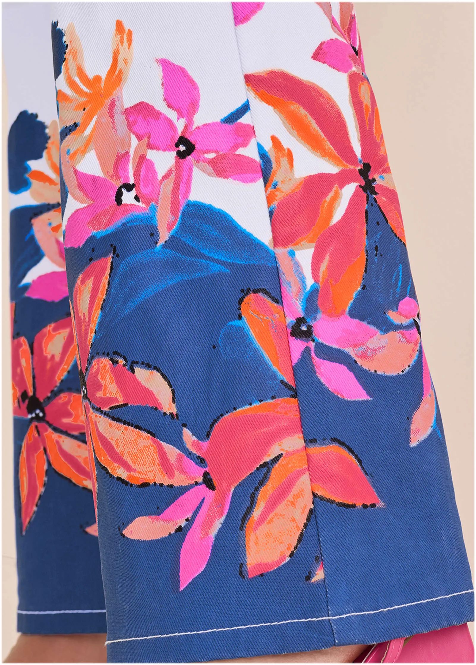 Flower Printed Modern Flare - Flower Wave sold by VENUS product image thumbnail 5