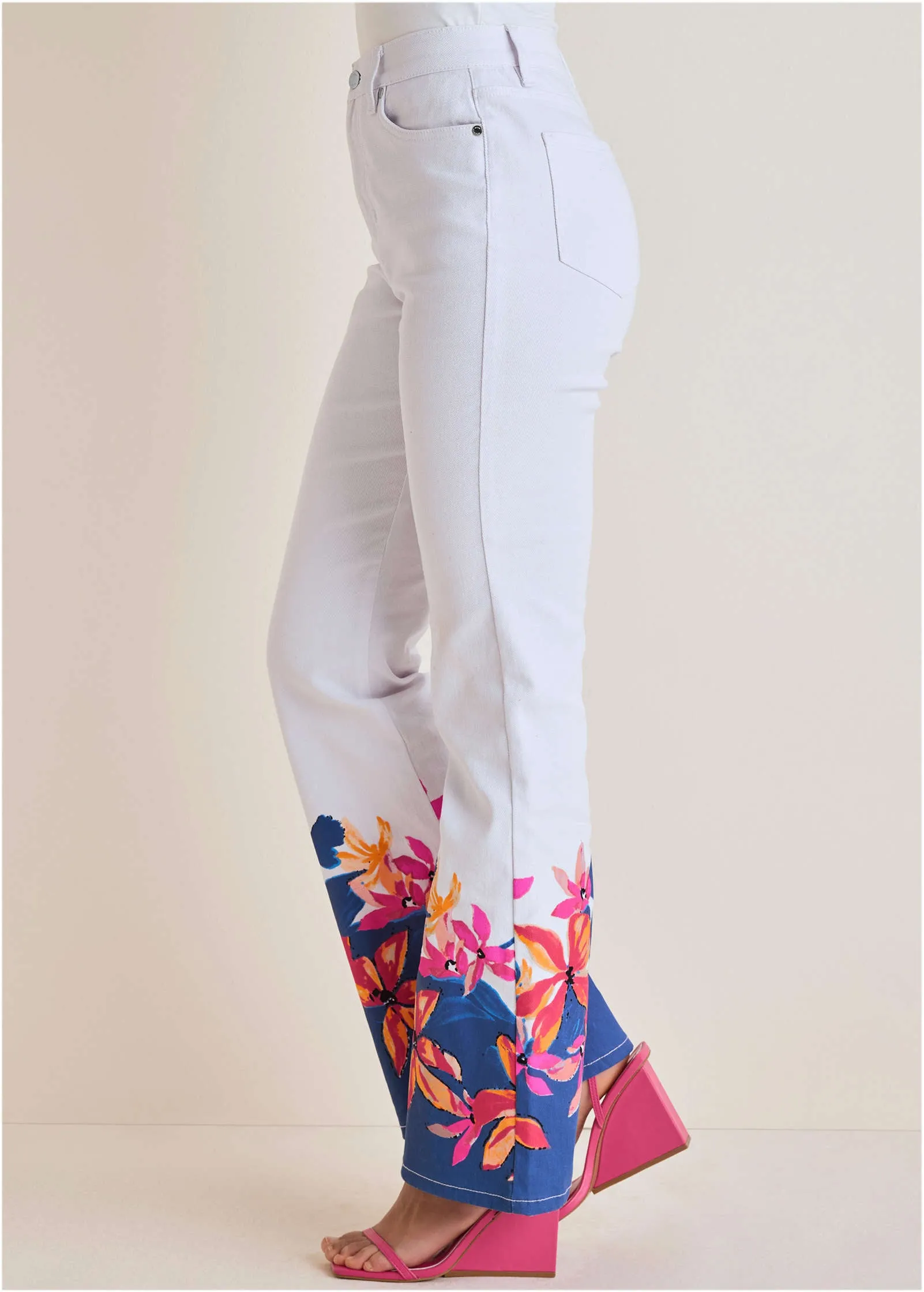 Flower Printed Modern Flare - Flower Wave sold by VENUS product image thumbnail 4