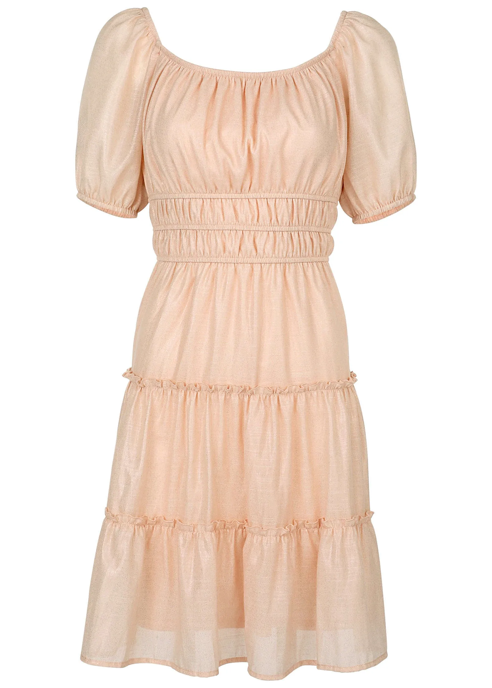 Tiered A-Line Dress - Pink sold by VENUS product image thumbnail 2