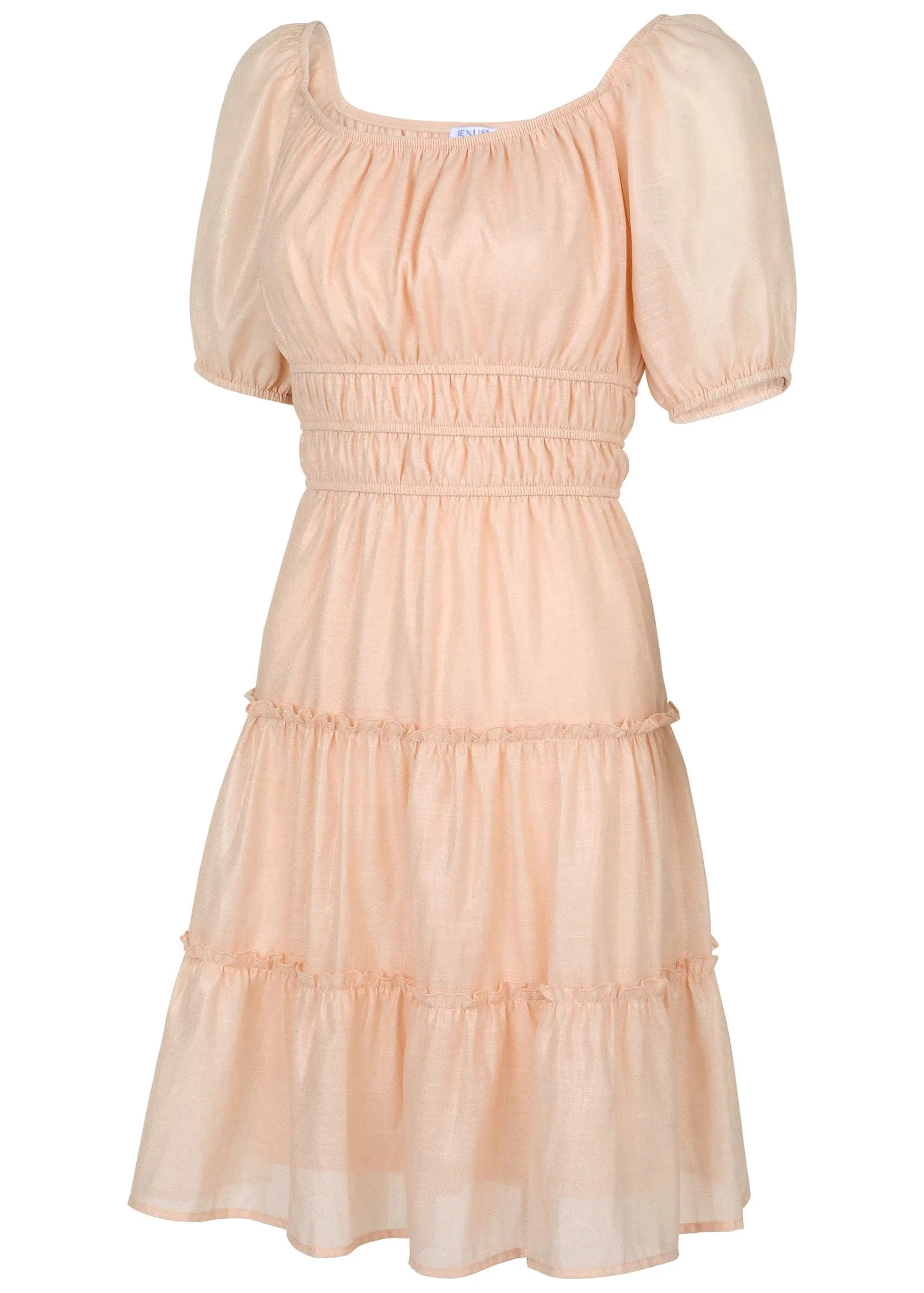 Tiered A-Line Dress - Pink sold by VENUS product image thumbnail 4