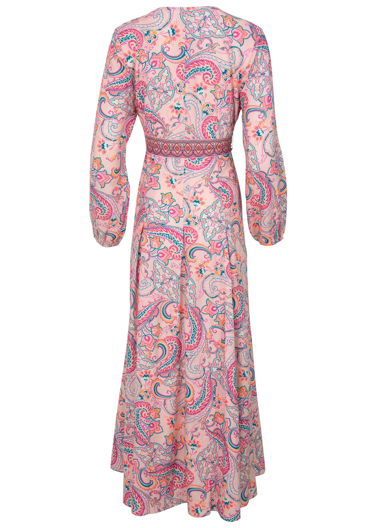 Tie-Waist Maxi Dress - Venetian Paisley sold by VENUS product image thumbnail 4