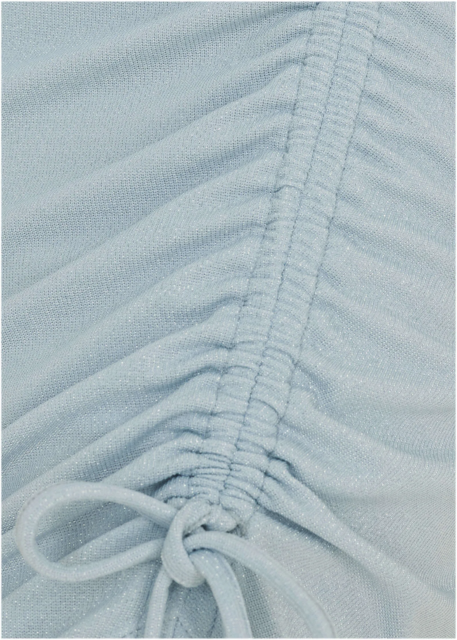 Glitter Knit Midi Dress - Blue Metallic sold by VENUS product image thumbnail 4