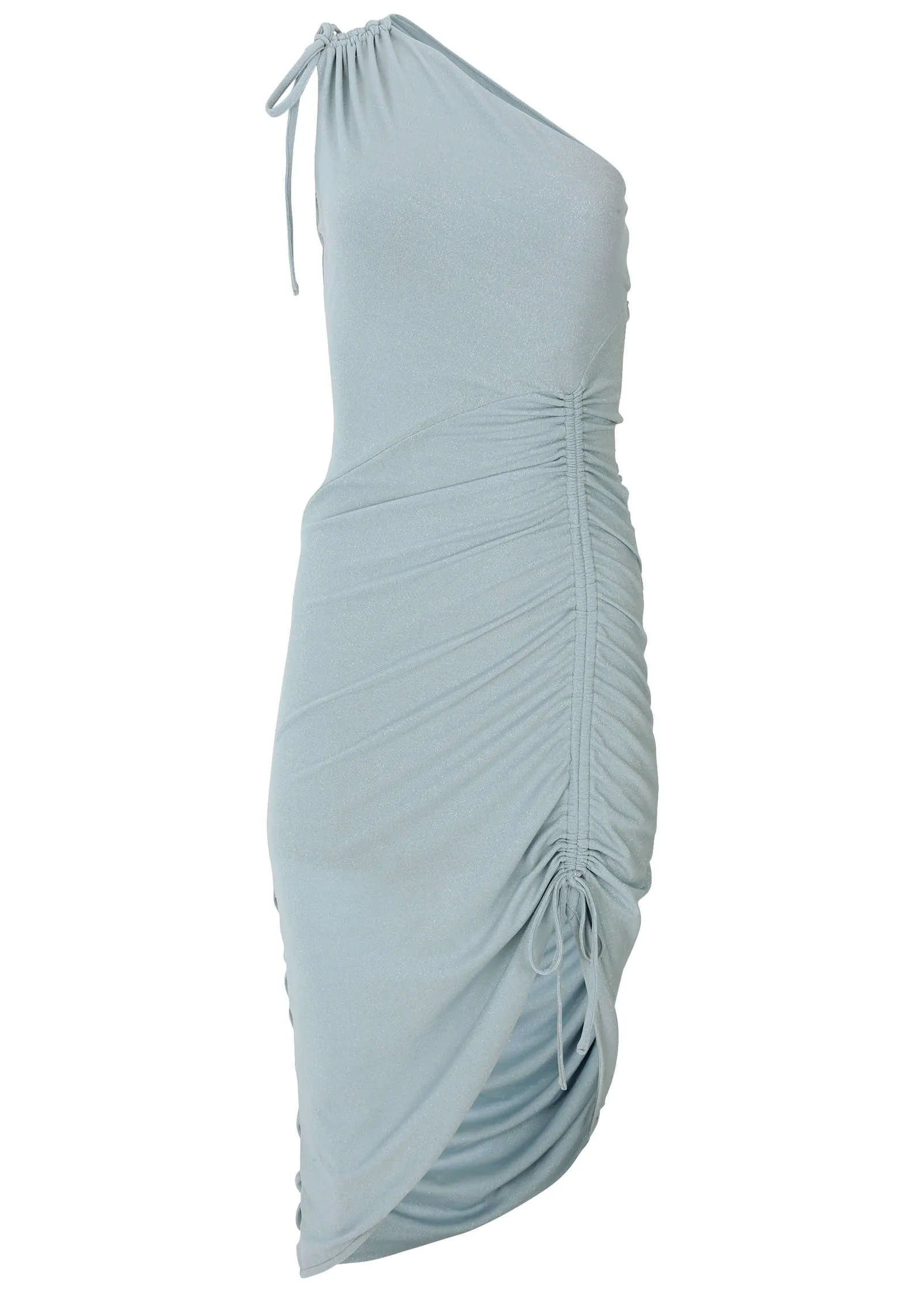 Glitter Knit Midi Dress - Blue Metallic sold by VENUS product image thumbnail 5