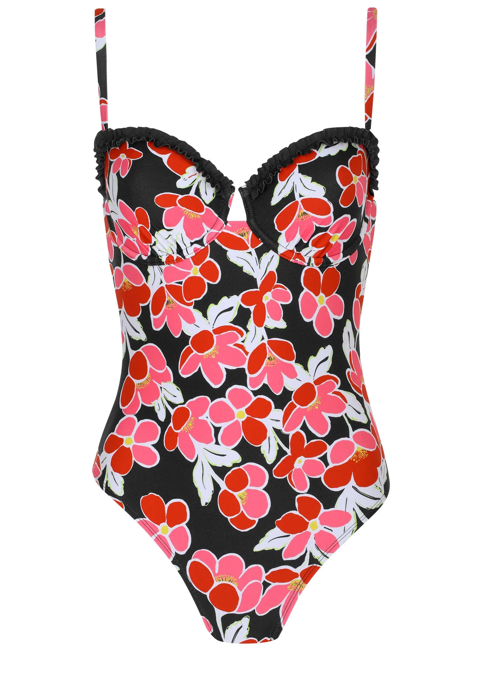 Ruffle Bermuda One-Piece - Cartoon Poppy sold by VENUS product image thumbnail 4