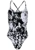 Bondi Beach One-Piece - Inverted Roses sold by VENUS