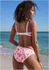 Seam Detailed Bali Scoop Bottom - Feathered Blooms sold by VENUS