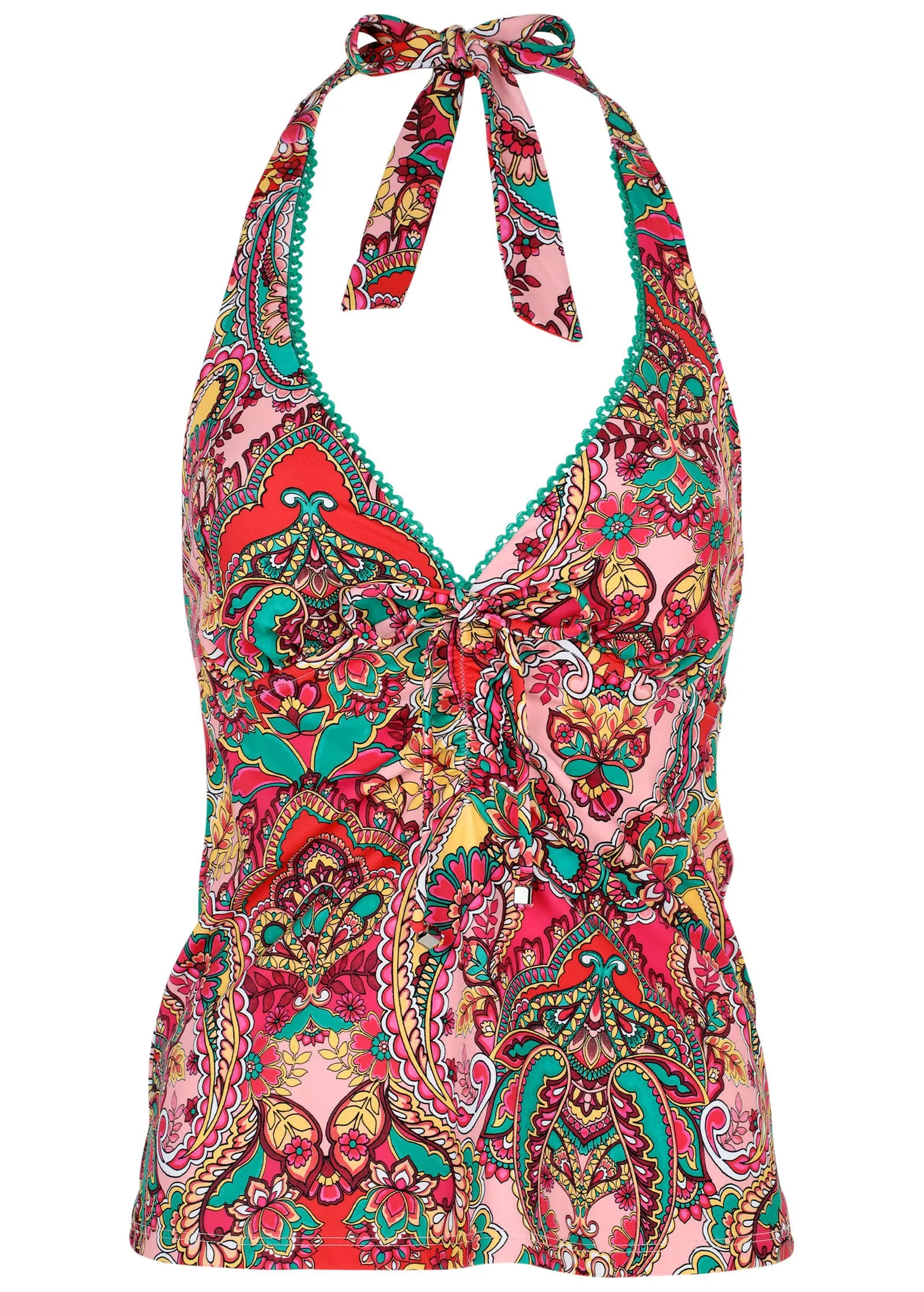 Sicily Halter Tankini Top - Indian Parade sold by VENUS product image thumbnail 4
