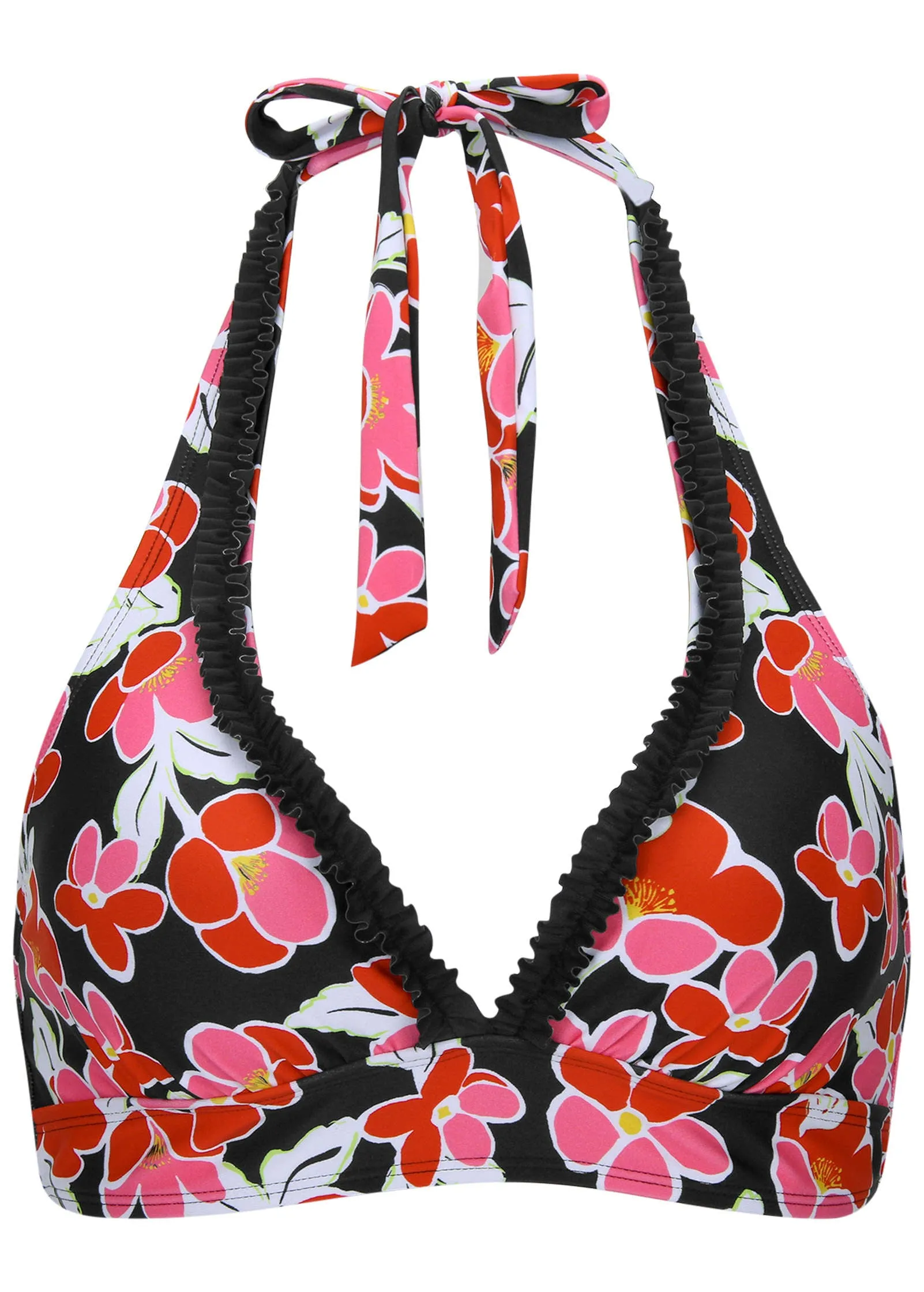 Anguilla Perfect Fit Halter Top - Cartoon Poppy sold by VENUS product image thumbnail 3