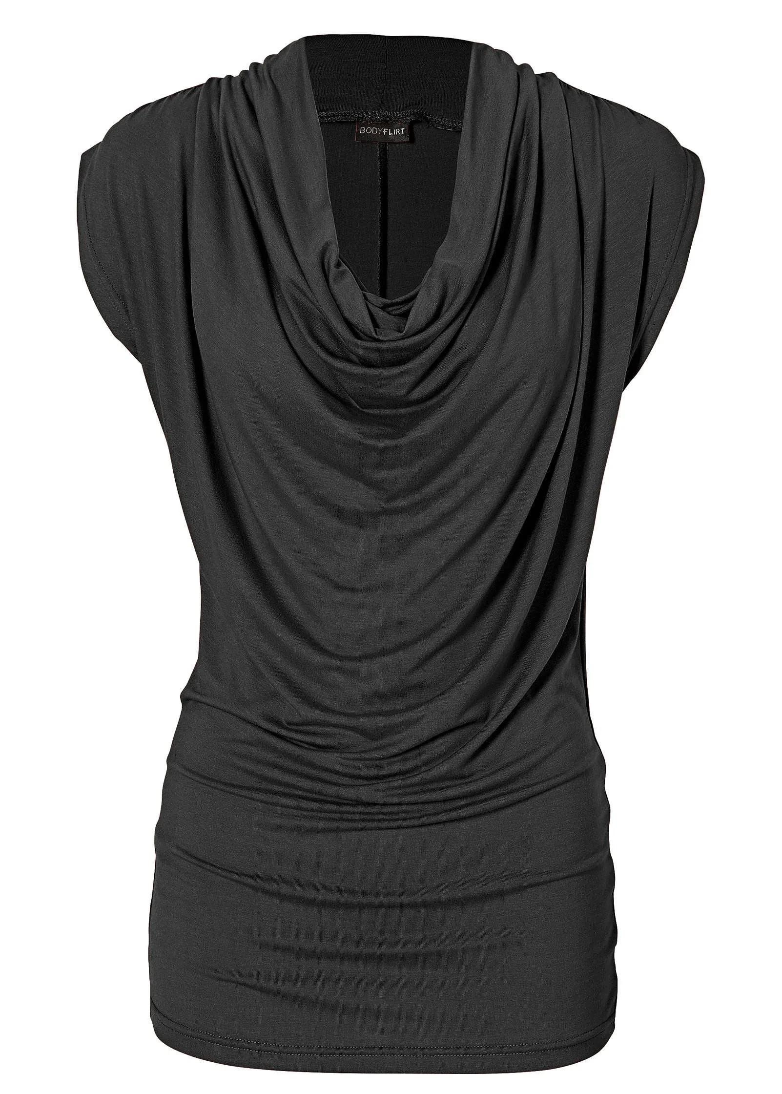 Cowl Neck Top - Black sold by VENUS product image thumbnail 5