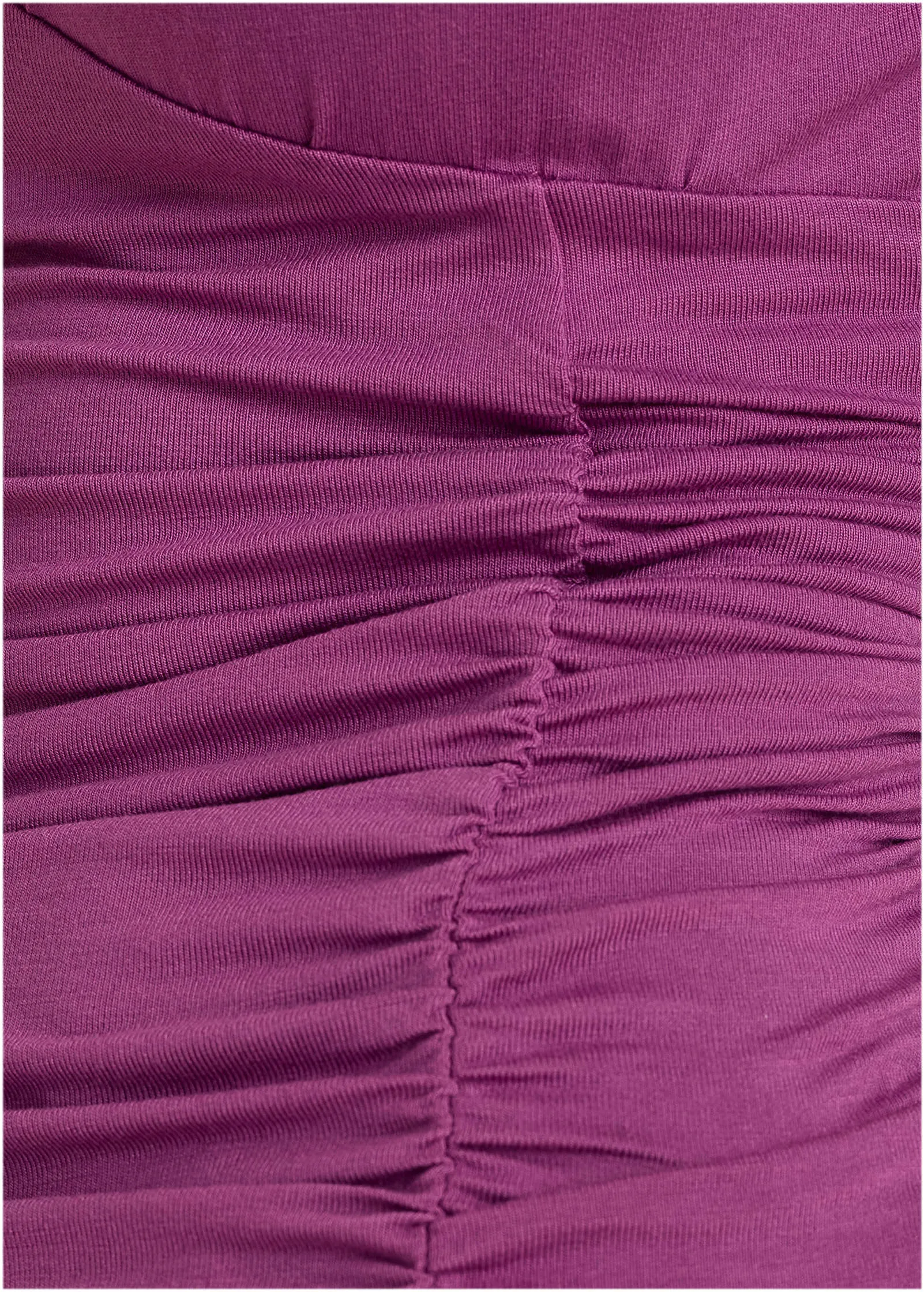 Ruched V-Neck Top - Cattleya Orchid sold by VENUS product image thumbnail 4