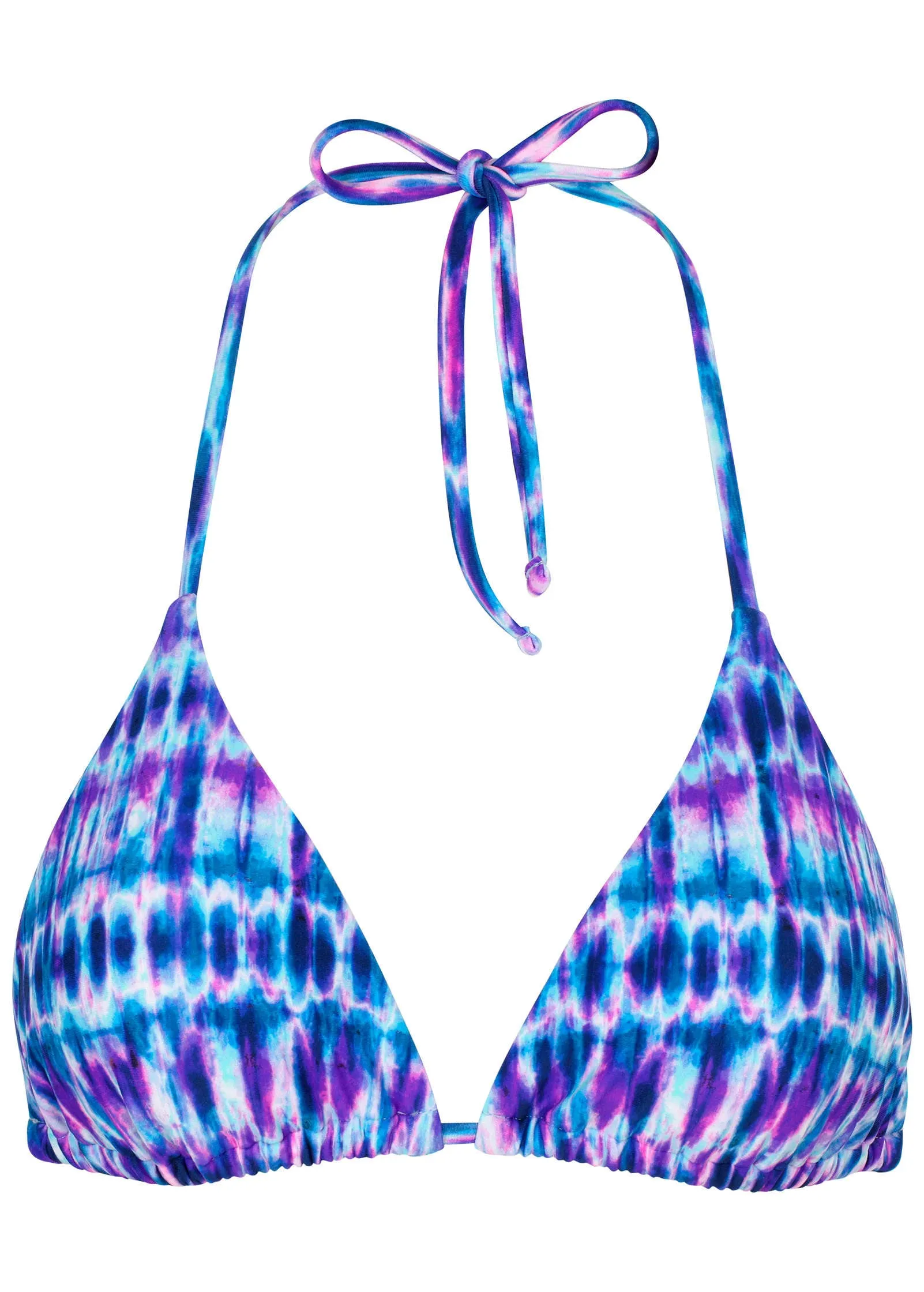 Bahamas Triangle Bikini Top - Blurred Leopard Stripe sold by VENUS product image thumbnail 3