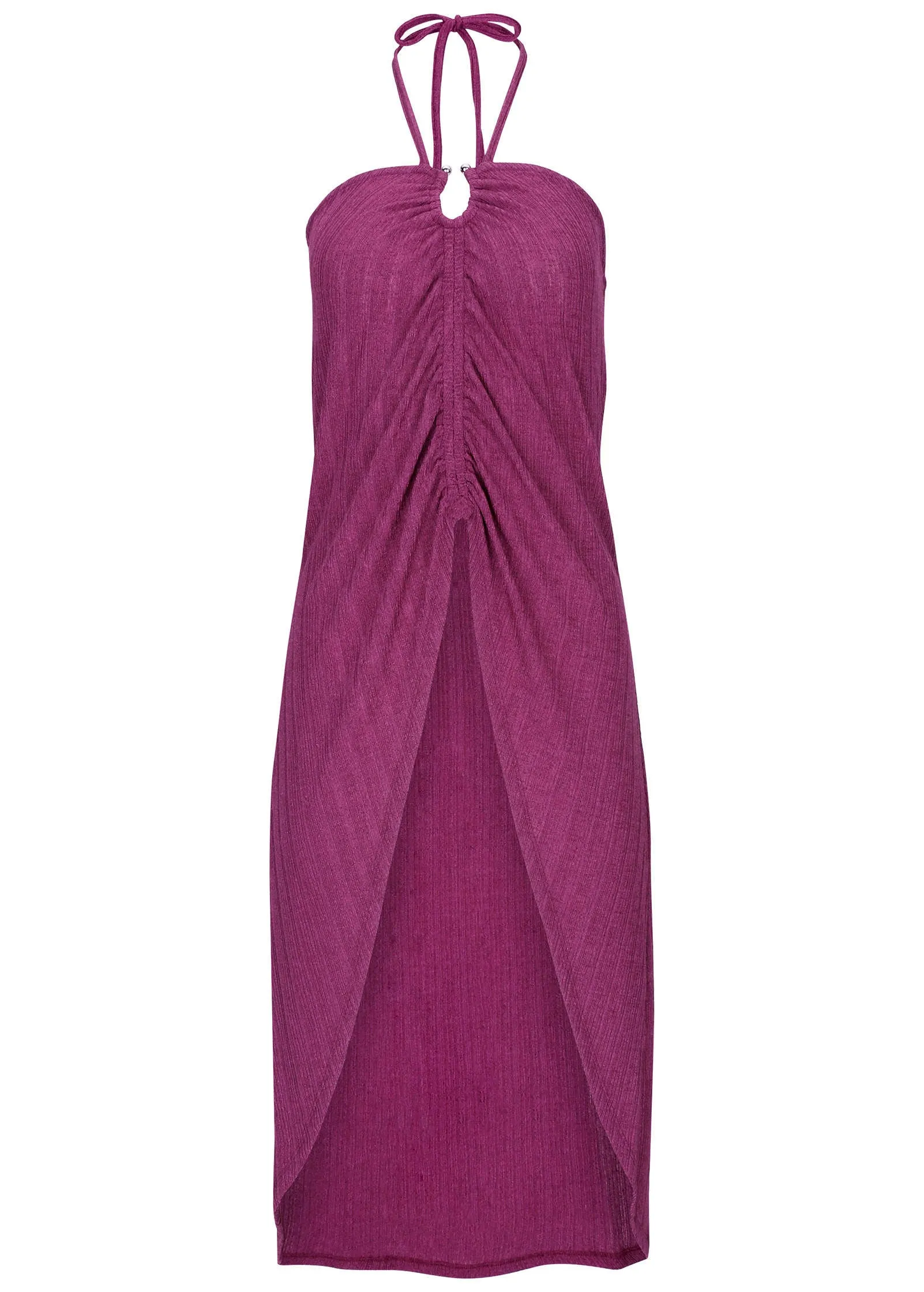 Gathered Maxi Top - Cattleya Orchid sold by VENUS product image thumbnail 5