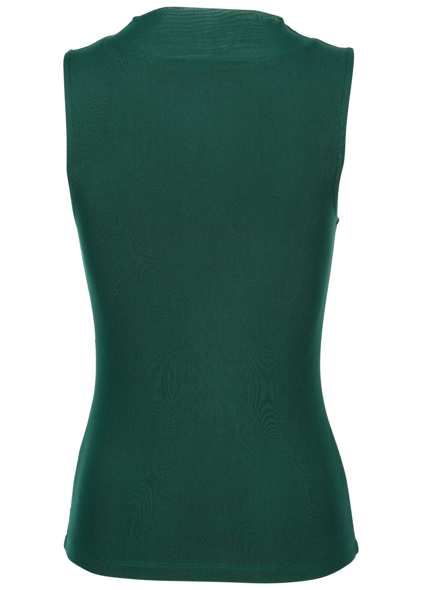 Ruched Mesh Top - Tropical Green sold by VENUS product image thumbnail 3