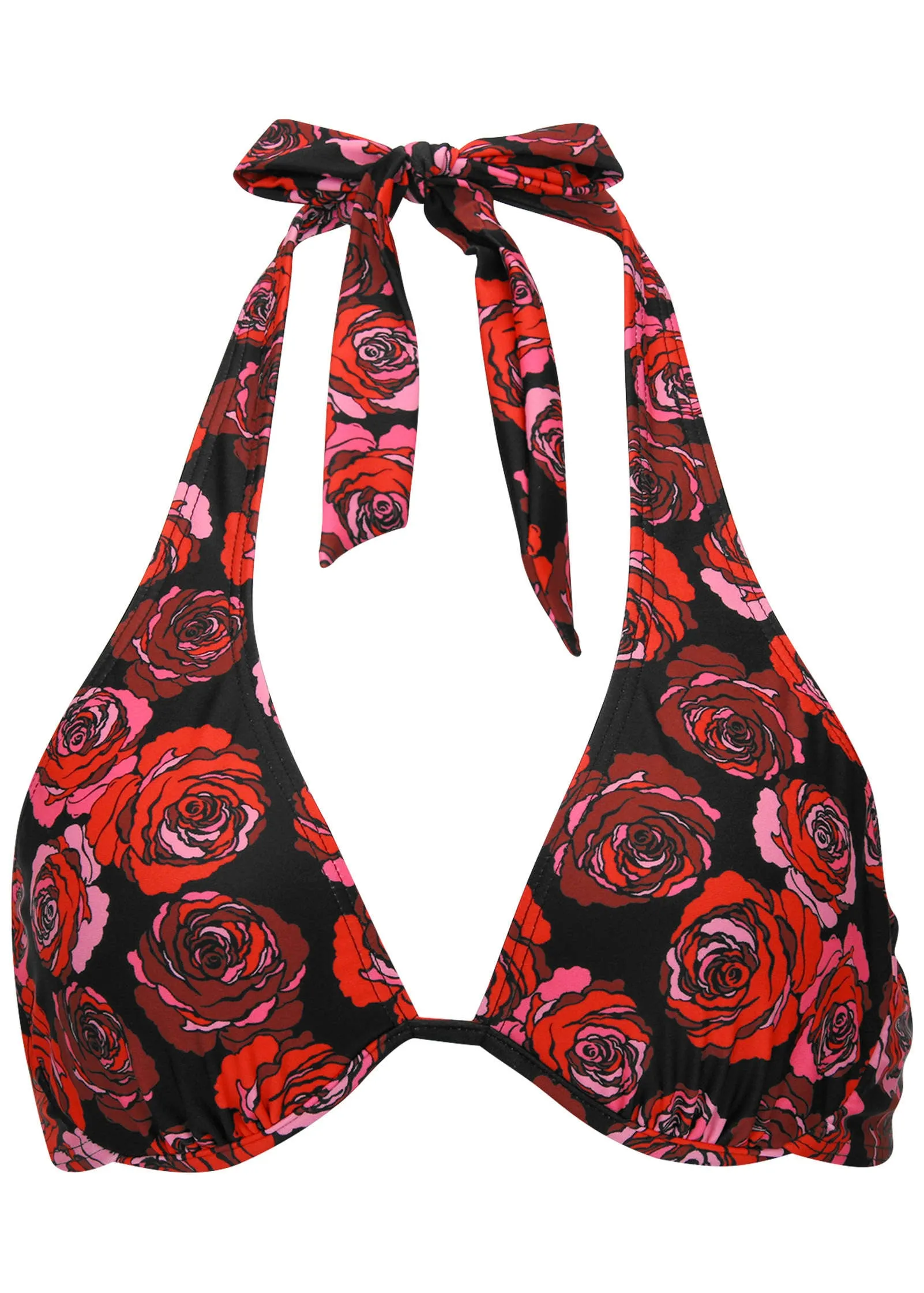 Belize Underwire Halter Top - Rose Garden sold by VENUS product image thumbnail 3