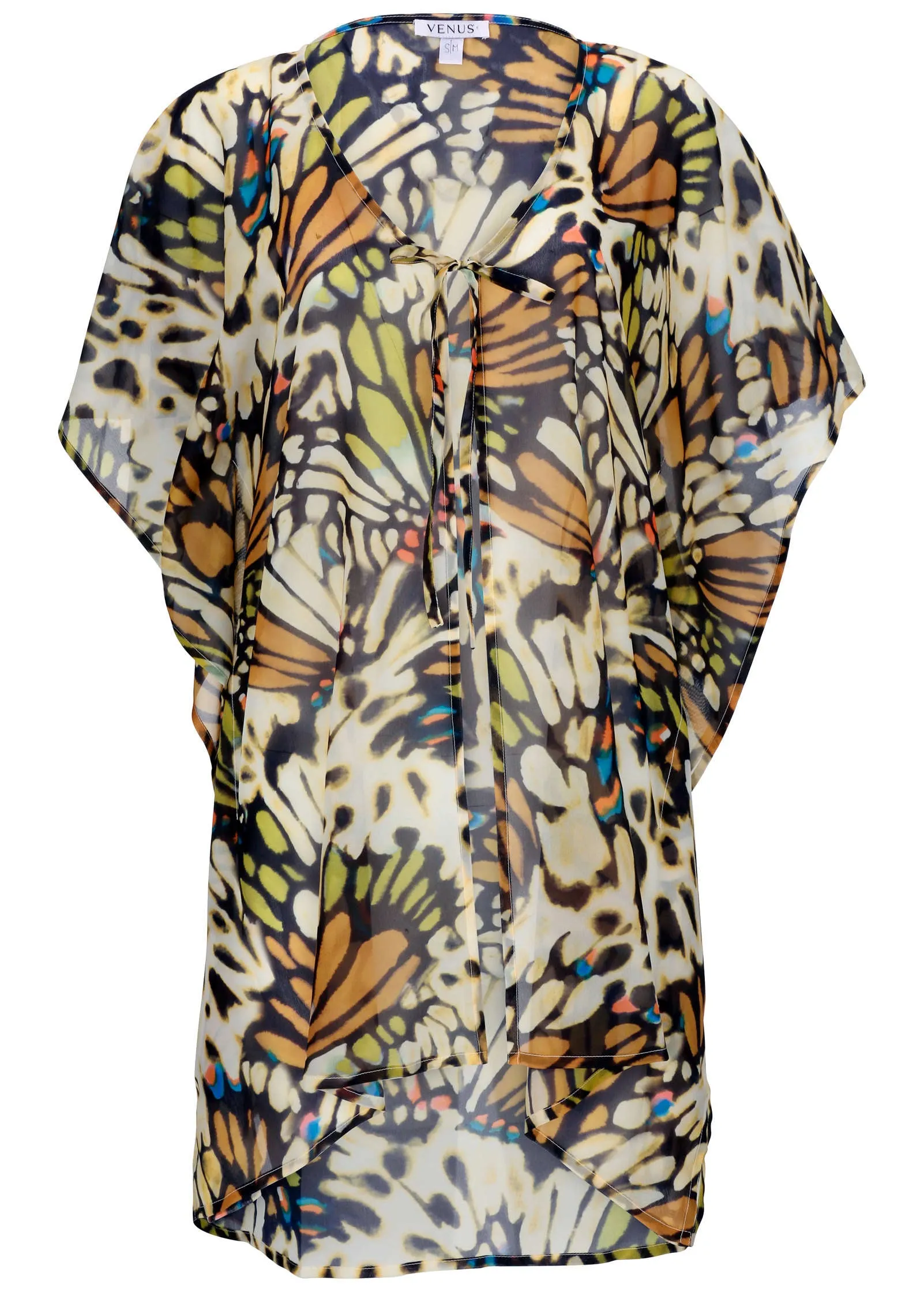 Kimono Cover-Up - Butterfly Cheetah sold by VENUS product image thumbnail 4