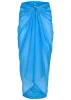 Sarong Cover-Up - Azure Blue sold by VENUS