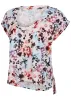 Scoop Neck Tee - Gouache Leopard Multi sold by VENUS