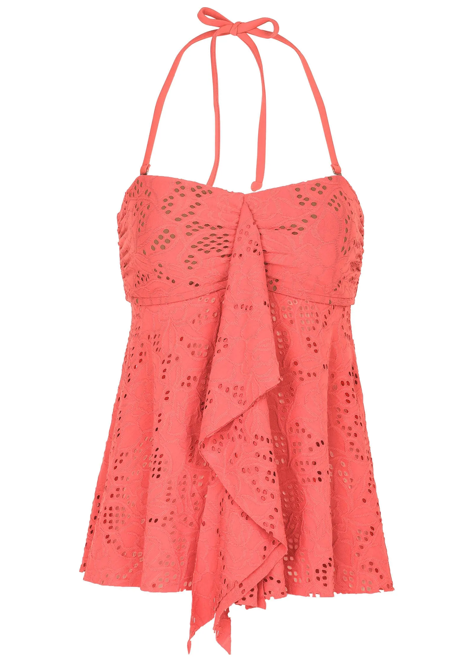 Lace Lanai Bandeau Top - Coral sold by VENUS product image thumbnail 3