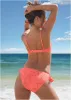 Lace Moderate Bikini Bottom - Coral sold by VENUS