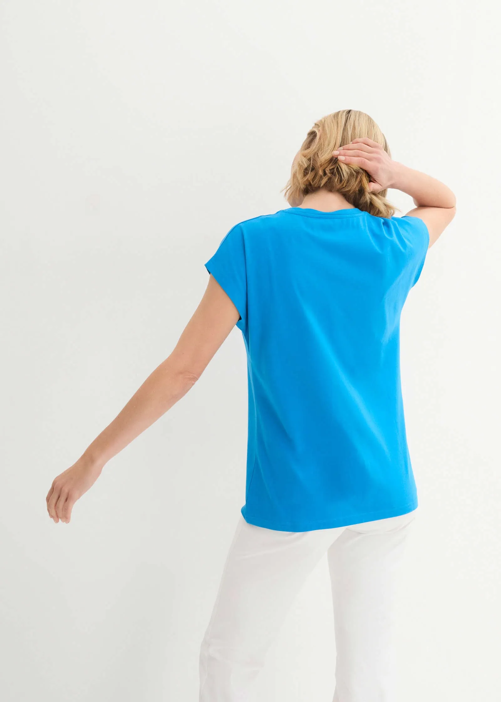 Mandala Print T-Shirt - Blue Multi sold by VENUS product image thumbnail 4