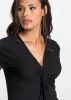 Knotted T-Shirt - Black sold by VENUS