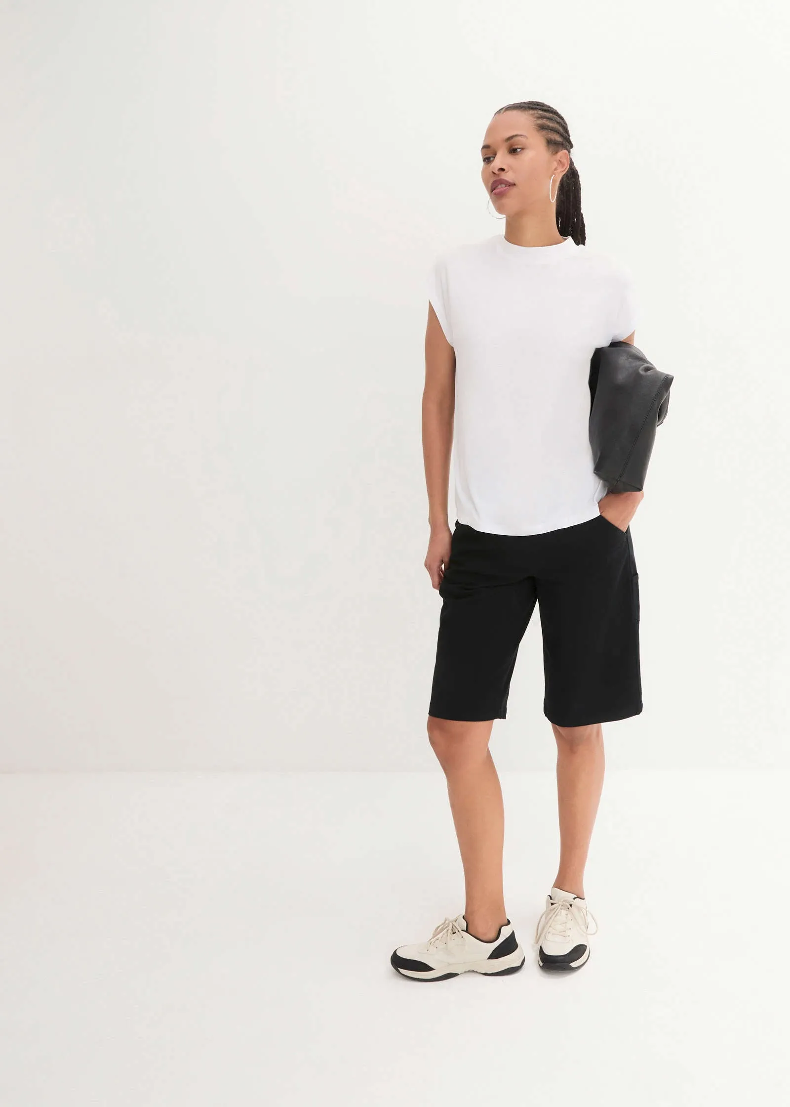 Crew Neck T-Shirt - White sold by VENUS product image thumbnail 2