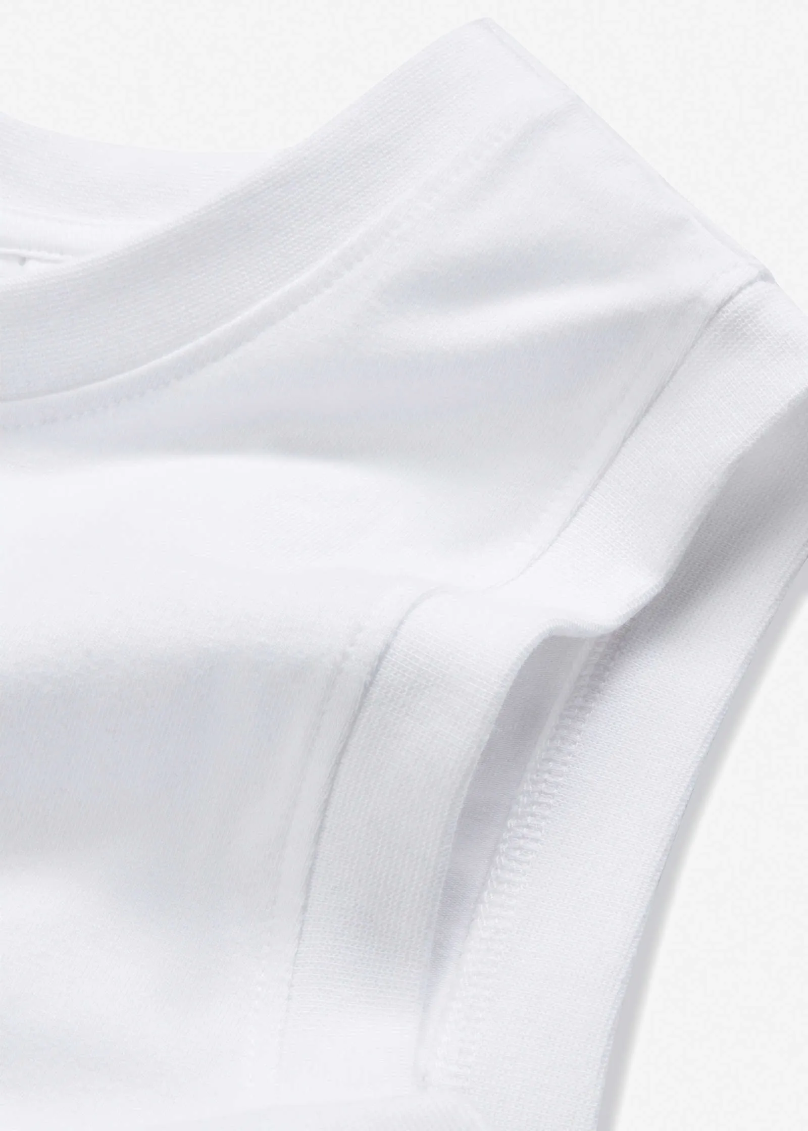 Crew Neck Tank - White sold by VENUS product image thumbnail 5